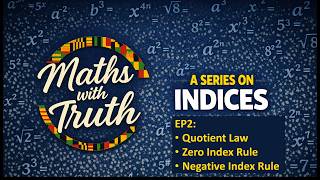Indices | Quotient Law of Indices | GCSE, iGCSE, KG3, KS4, WASSCE, SAT | Worked Examples | Exam Prep