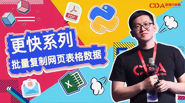 【Python办公自动化】课时12：案例八：网页表格自动复制