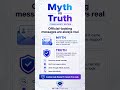 Cyber Safety Myths You Should Stop Believing ⚠️ #CyberSecurityTips #StaySafeOnline #shorts #ytshorts