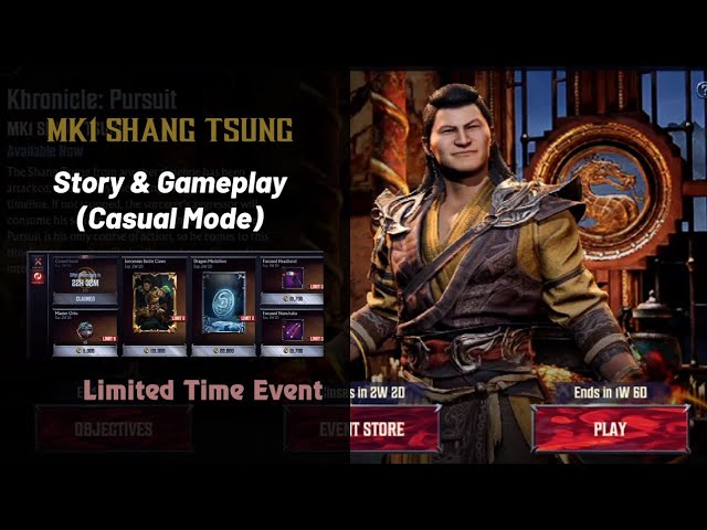 Mortal Kombat: Onslaught Update Adds MK1 Shang Tsung