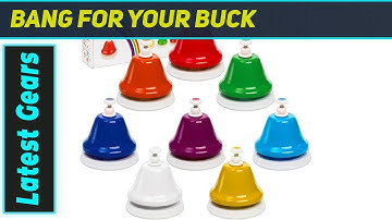 8 Notes Desk Bells: The Ultimate Musical Fun for Everyone!