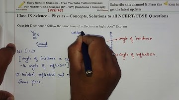 Chapter 12 : SOUND - Class 9 Physics - NCERT Page 174/175 Q:9,10,11,12 Question Solutions