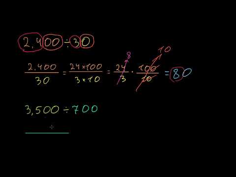 10-ის, 100-ისა და 1000-ის ჯერადების გაყოფის სტრატეგიები