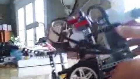 NXT Mindstorm 4 motor function with 3 motors prototype II