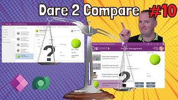 Comparing Model driven and Canvas apps now that we have built and deployed EP10