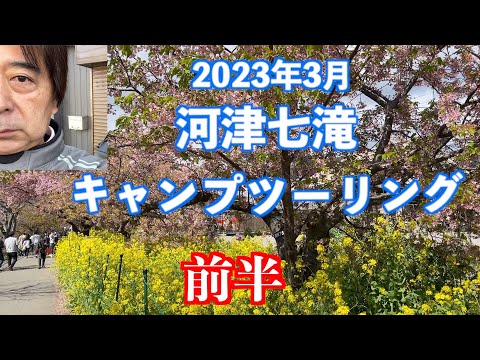 2023河津七滝キャンプツーリング前半。SR500おじさんは今年もキャンプツーリングでエンジョイします！