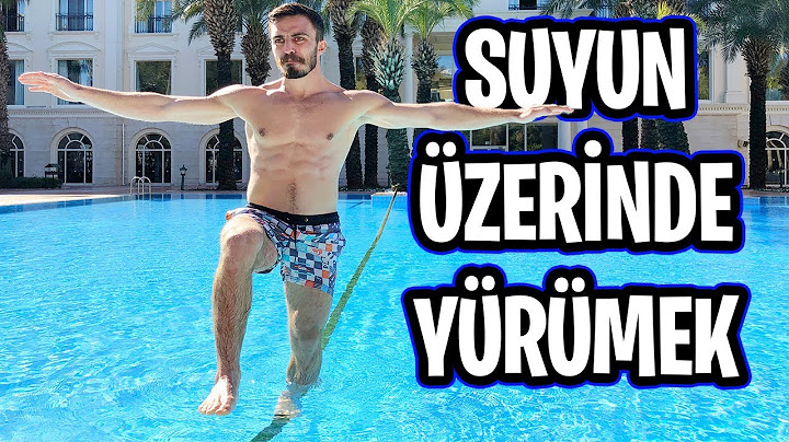 SUYUN ÜZERİNDE YÜRÜMEK!!