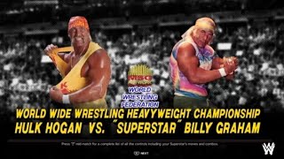What if Billy Graham got a longer reign leading to a match with Hulk Hogan ?