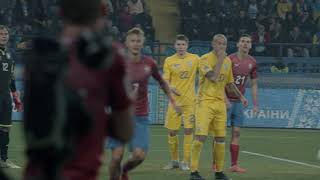 Збірна України, ретро кадри 2018 року, матч з Чехією