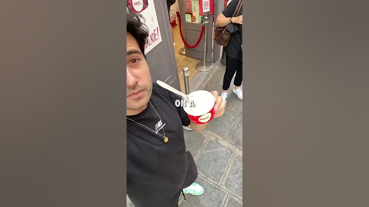 J’ai goûté la glace au kebab !