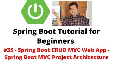 Spring Boot Tutorial for Beginners #35 - CRUD MVC Web App - Spring Boot MVC Project Architecture