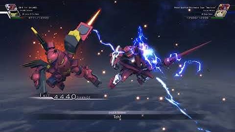 SD Gundam G-Generation Cross Rays - Ahead Quantum Brainwave Type "Smultron" All Animations