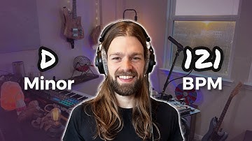 10 Minutes to Make a Loop - Ep. 15 | Psychedelic progressive rock live looping in D Minor at 121 BPM