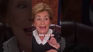 Amen, Judge Judy! 🇺🇸