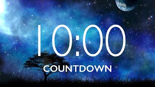 10 Minute Timer with Relaxing Music and Alarm 🎵 ⏰
