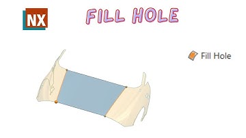 NX Polygon Modeling (Fill Hole) | How to use Fill Hole in NX | Polygon Modeling |