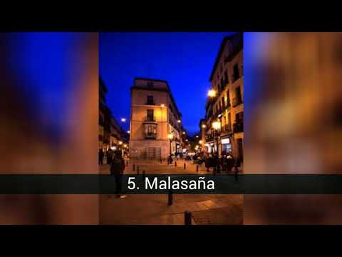 Vidéo: Guide De Quartier Des Quartiers De Madrid