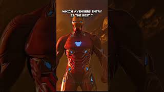 Which avengers entry is the best? | #mcu #avengers #ironman