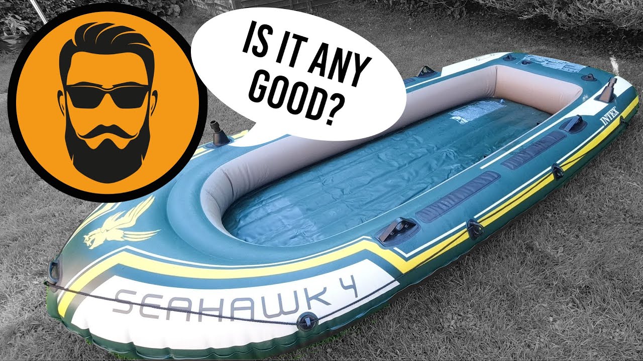 Intex Excursion 5 Inflatable Boat Video Review by Rubber Boats 