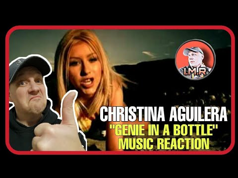 Christina Aguilera Reaction GENIE IN A BOTTLE NU METAL FAN REACTS