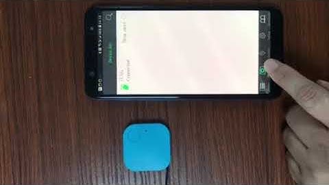 Guide to use anti lost bluetooth key finder, key tracker , key locator