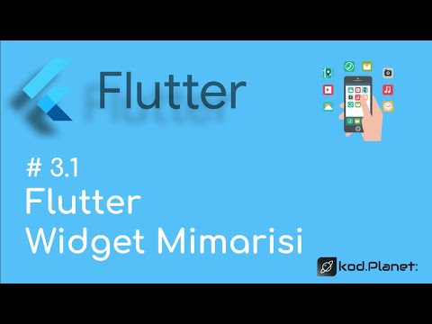 Video: Flutter'da nasıl bir düzen oluşturabilirim?