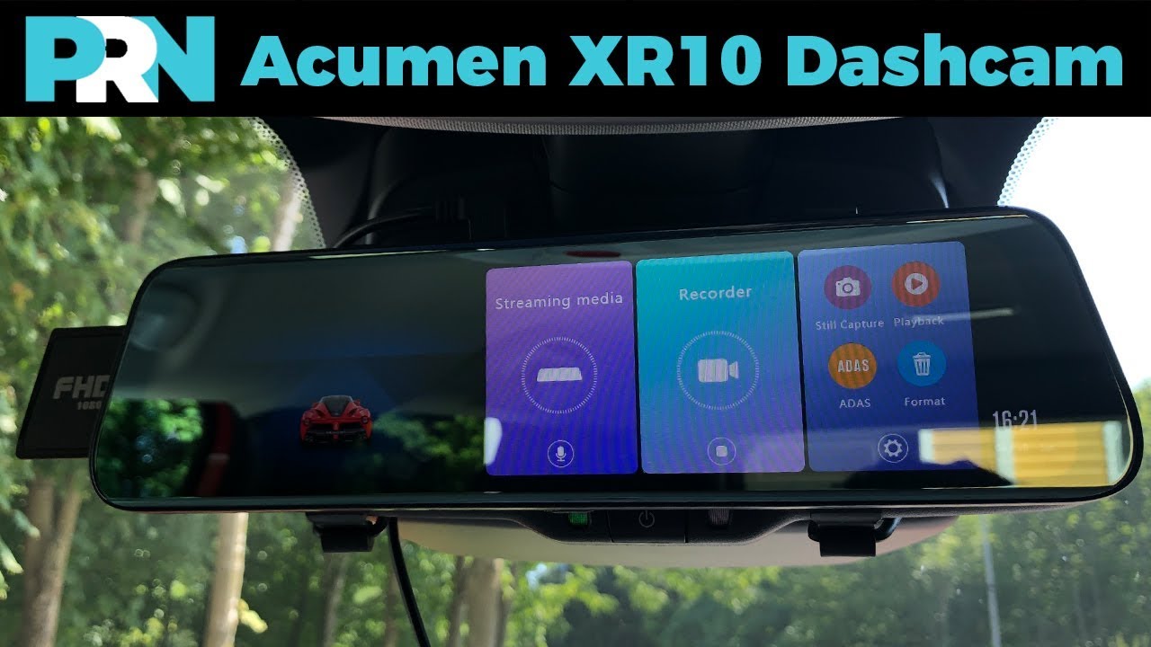 Acumen DC4K  4K+1080p Front and Rear Dash Cam