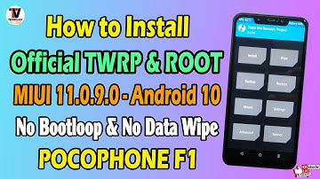 INSTALL OFFICIAL TWRP RECOVERY & ROOT ON POCO F1 | WITHOUT DATA LOSS | MIUI 11 ANDROID 10 🔥SEP 2020🔥