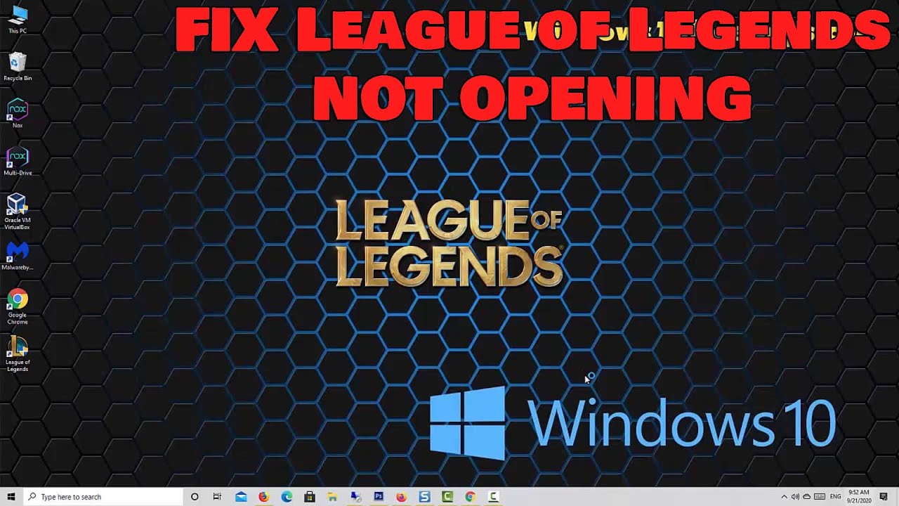 Versões antigas do Windows não terão mais suporte para League of Legends -  ESPN