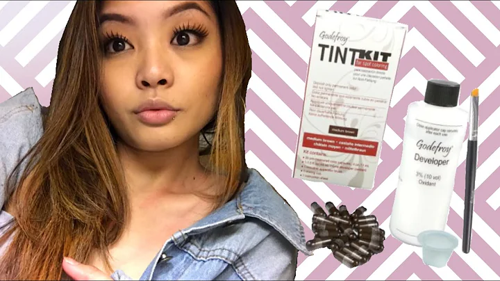 How I Tint My Brows Using the Godefroy Tint Kit