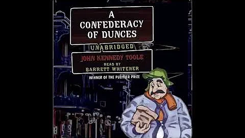 A Confederacy of Dunces. AUDIOBOOK. John Kennedy T...