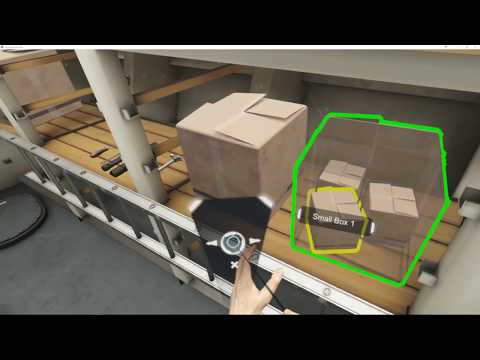 VR Hierarchy Visualization Wrist Menu User Interface