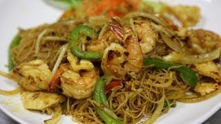 Singapore rice noodle