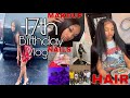 17th Birthday Vlog ! nails, hair, and preparation