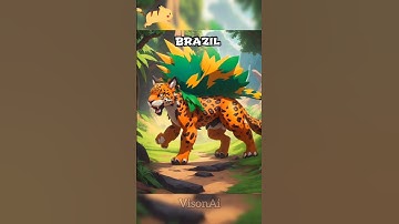 Countries as Pokemon (Part-5)🤯💥 generated using Ai 🔥 #ai #midjourney #shorts #pokemon