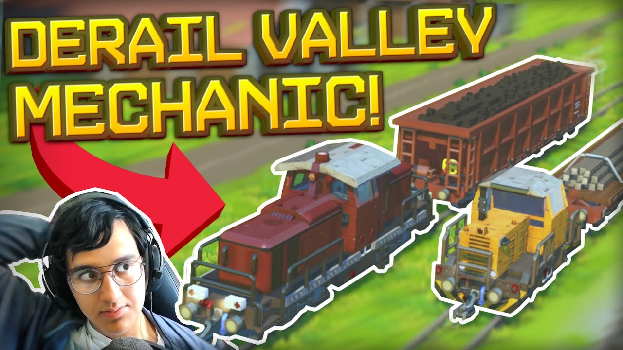 Derail Valley in Scrap Mechanic!? | Train Railway World Showcase