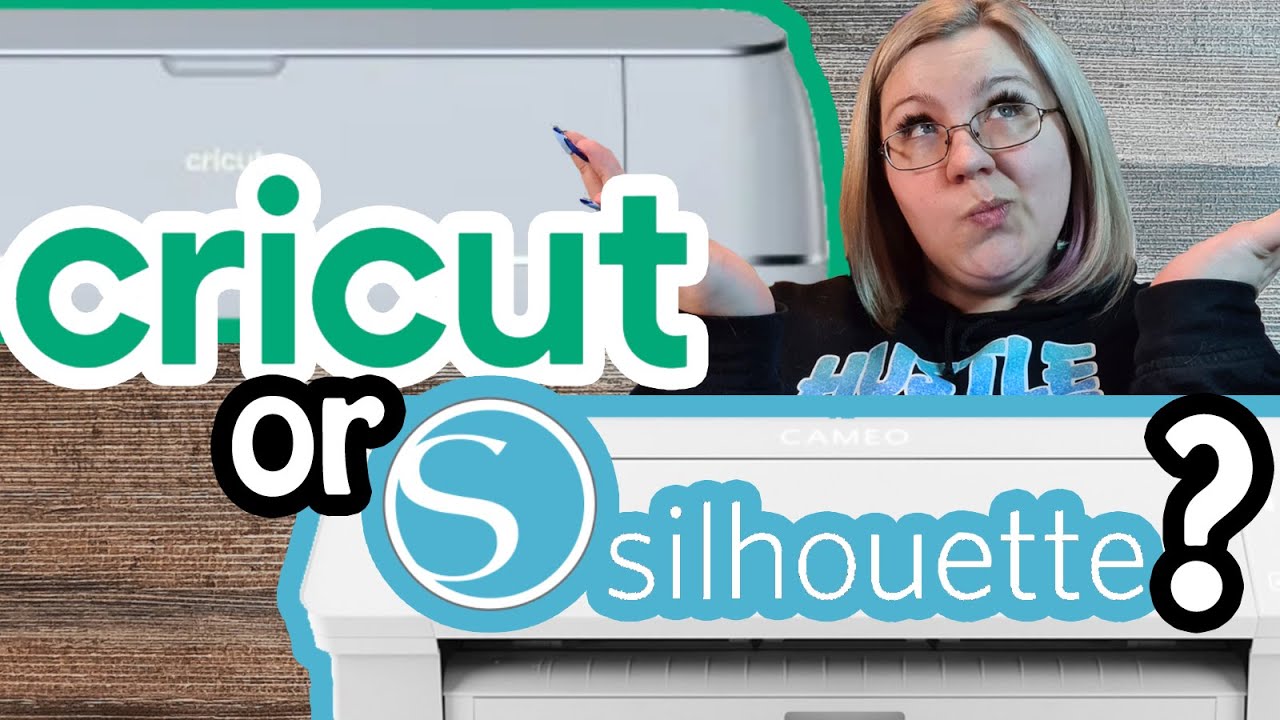 The Cricut Maker versus The Silhouette Cameo machine