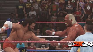 WWE 2K24 (PS5) - The Mega Powers Explode - 2K Showcase Mode Part 4 - Randy Savage vs Hulk Hogan