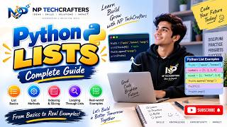 Information Part-18 (Python Lists) || Python Programming for Beginners || NP TechCrafters Update