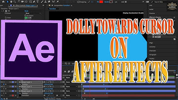 Dolly Towards Cursor on AfterEffects | AfterEffects Ultimate Guide | 108 #adobeaftereffects #adobe