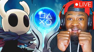 🔴 LIVE - Hollow Knight Platinum Trophy Is A SCARY Challenge (24/30 Days Straight)