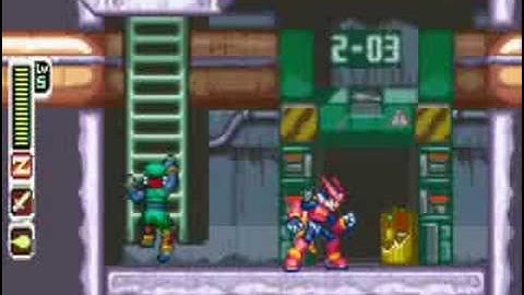 Megaman Zero - No Hits Walkthrough - Find Hidden Base