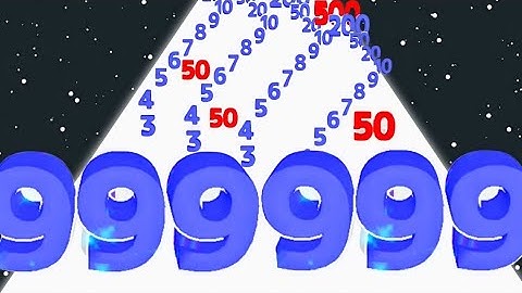 Number master vs 2048 Rush - Challenge (max level) android game