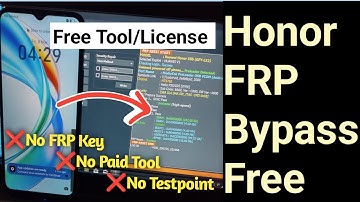 🔥Honor X5b/X5b plus Wod LX1-LX3 FRP lock Unlock tool free 2025