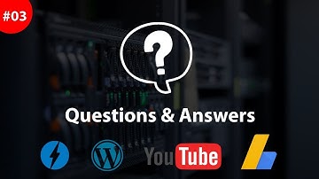 #03 Q&A | Facebook Instant Articles ,Google AdSense ,SEO ,Backlinks ,Hosting ,WordPress and More