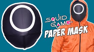 DIY paper SQUID GAME MASK || Easy Mask || Gary Origami