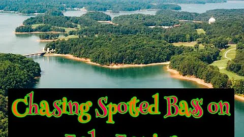 Lake Lanier Bass Fishing Winter Time Patterns