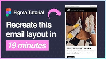 Figma Tutorial: Design an Adidas email template using Emailify