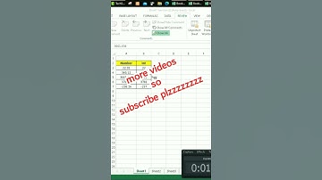 How to protect table with password in excel #shorts #youtubeshorts