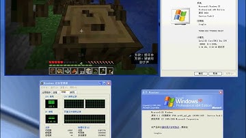 Minecraft 1.21.1 running on Windows XP Professional x64 Edition(Audio desynced)